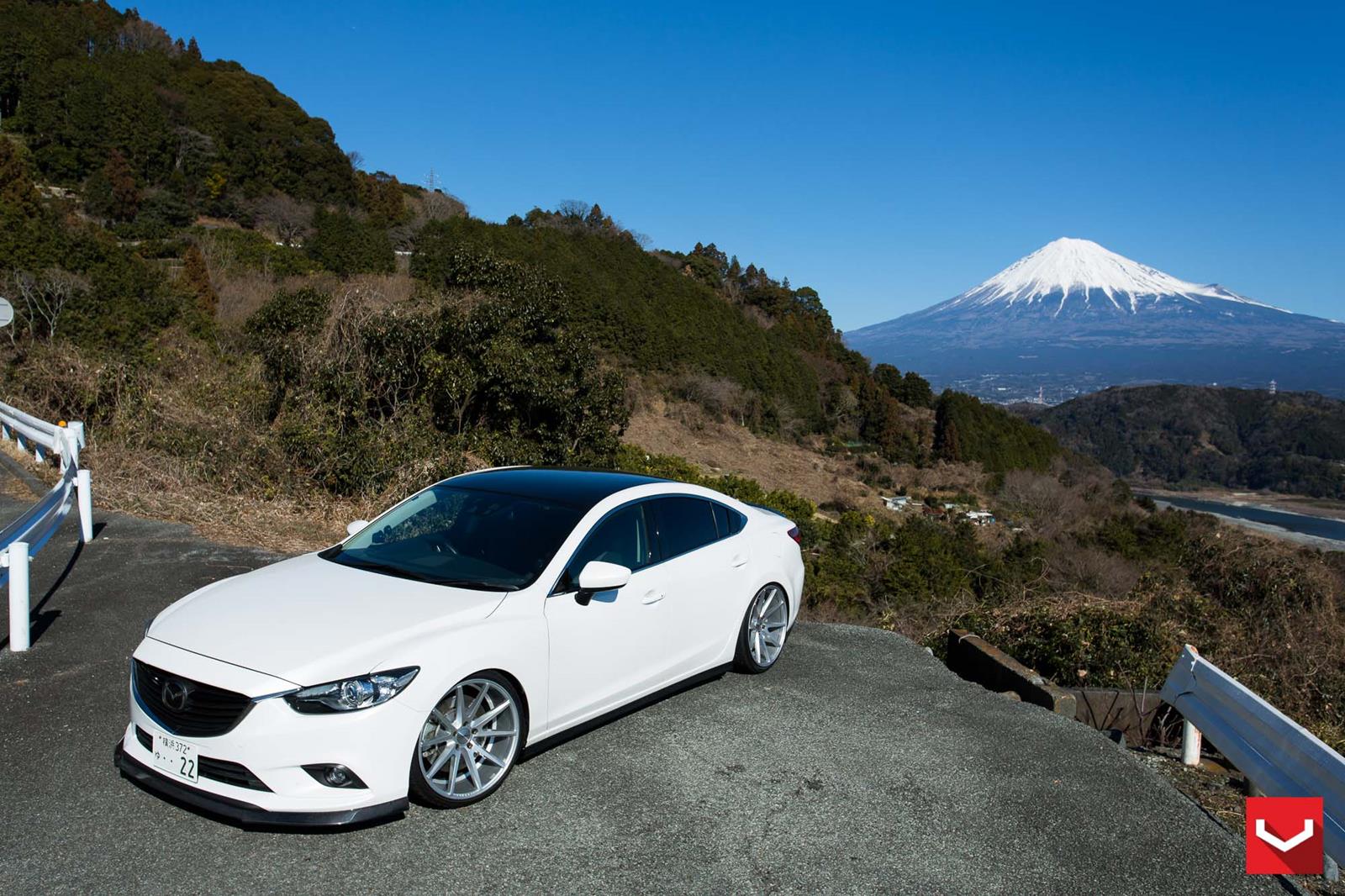 Mazda 6 vossen